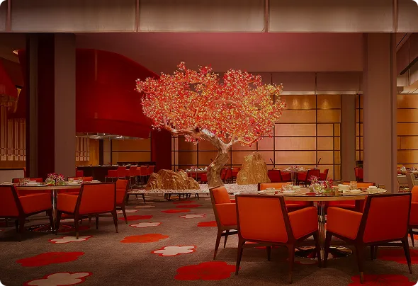 Wynn Palace elegant dining area