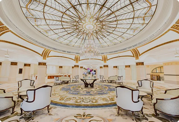 Legend Palace Hotel grand atrium