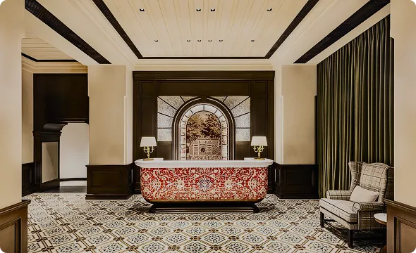 Hotel Central Macau historic lobby