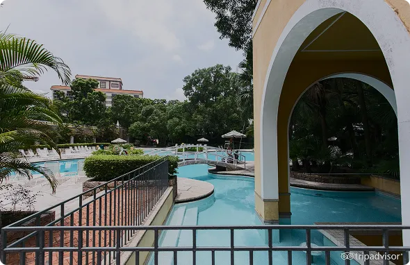 Regency Art Hotel outdoor pool area